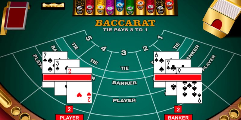 Tips 1-3-2-4 mang đến nhiều lợi thế khi áp dụng cách chơi baccarat